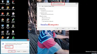 Cara masuk/buka System Configuration di Laptop Windows 10, 8/8.1 dan 7
