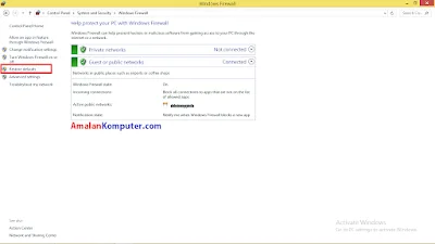 Cara reset Firewall ke pengaturan default windows 11, 10, 8, 7 Cara reset Firewall ke pengaturan default windows 11, 10, 8, 7
