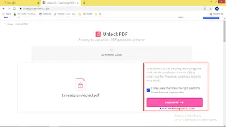 Cara print file PDF yang di Password di laptop dan pc menggunakan SmallPDF