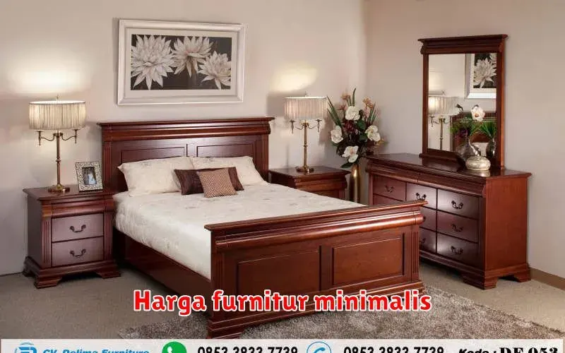 Harga Furnitur Minimalis: Panduan Memilih dan Tips Hemat