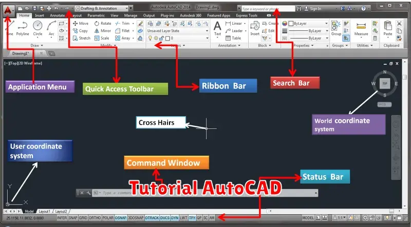 Tutorial AutoCAD: Panduan Lengkap untuk Pemula