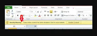 Cara Mengatasi Microsoft Excel Security Notice