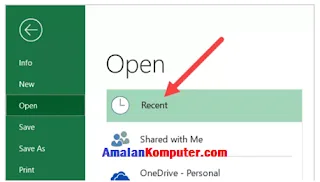 excel not responding yang belum di save - Open recent excel not responding yang belum di save - Open recent