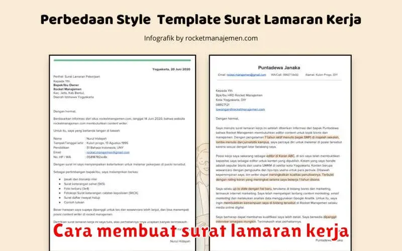 Cara Membuat Surat Lamaran Kerja yang Menarik Perhatian HRD