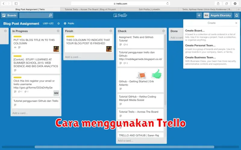Cara Menggunakan Trello untuk Meningkatkan Produktivitas Tim