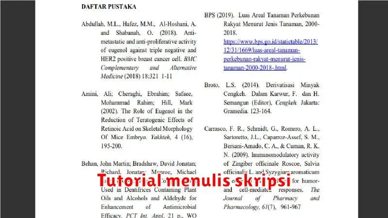 Panduan Lengkap Menulis Skripsi: Dari Konsep hingga Penyelesaian