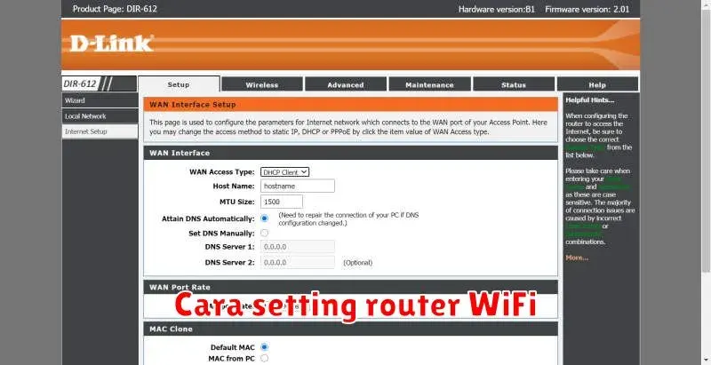 Cara Setting Router WiFi: Panduan Lengkap untuk Koneksi Internet yang
Stabil