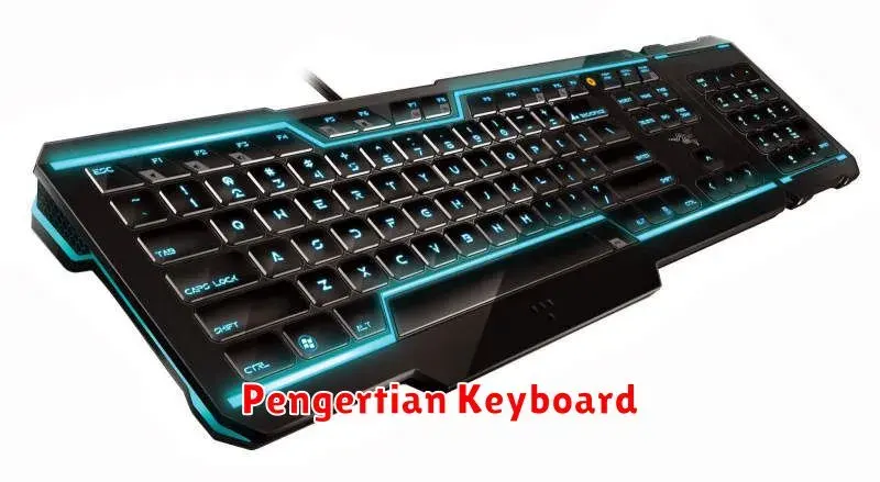Pengertian Keyboard: Fungsi, Jenis, dan Cara Kerjanya