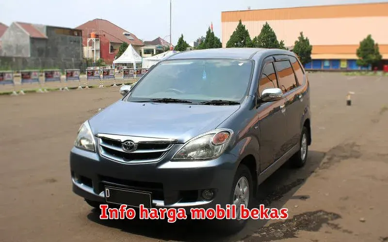 Info Harga Mobil Bekas: Panduan Lengkap untuk Membeli Mobil Bekas