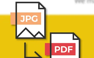 Cara konversi foto ke pdf online