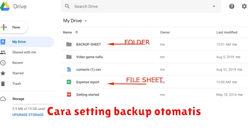 Cara Setting Backup Otomatis di Perangkat Anda
