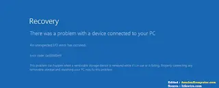 Mengatasi Error Code 0xc00000e9 Windows 10, 8/8.1 dan 7
