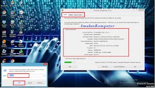 Cara Melihat/Mengetahui Spesifikasi RAM, BIOS, DirectX Version Laptop/Komputer Windows