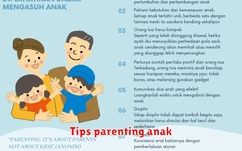 Panduan Lengkap Tips Parenting Anak: Membangun Pondasi Masa Depan