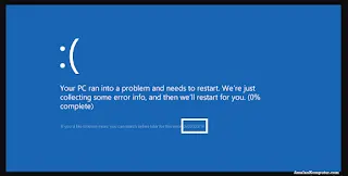 Cara mengatasi error code 0xc000021a laptop windows 10, 8/8.1 dan 7