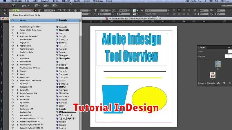 Tutorial InDesign: Panduan Lengkap untuk Desain Grafis Profesional