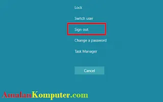 Cara mematikan laptop yang tidak bisa shutdown/mati secara paksa