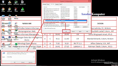 Cara mematikan update otomatis Google Chrome win 11, 10, 8, 7