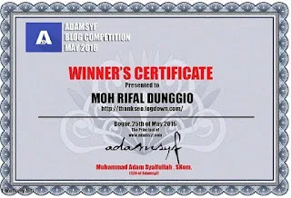 Cara buat Sertifikat di MS Word 2016, 2013, 2010, 2007, 2019 - sertifikat MOH. RIFAL A. DUNGGIO