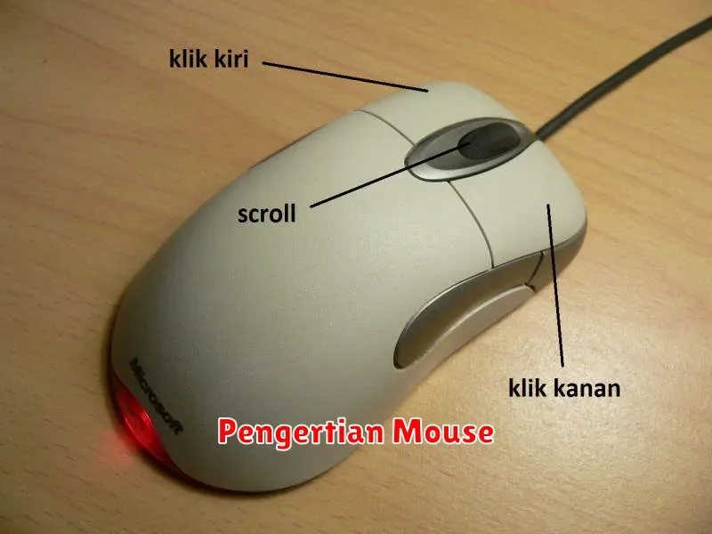 Pengertian Mouse: Fungsi, Jenis, dan Cara Menggunakannya