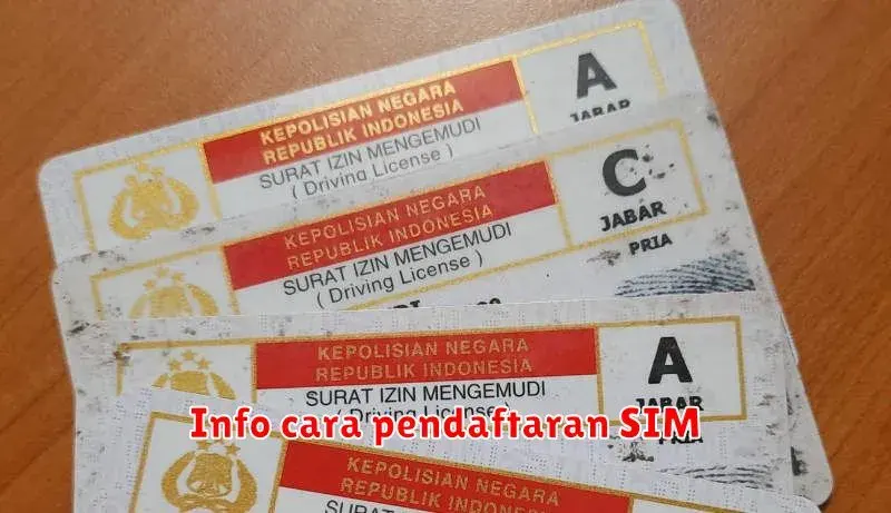 Cara Daftar SIM: Panduan Lengkap dan Syarat-Syaratnya