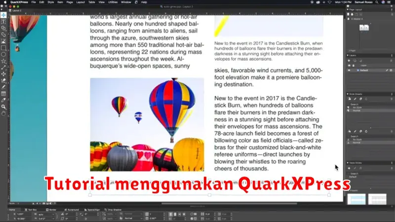 Tutorial Lengkap Menggunakan QuarkXPress: Dari Dasar hingga Mahir