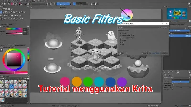 Tutorial Penggunaan Krita: Panduan Lengkap untuk Menggambar dan
Mengedit Gambar Digital
