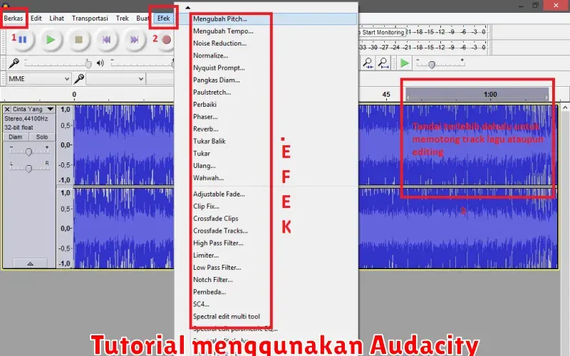 Tutorial Lengkap Menggunakan Audacity: Mengedit Audio dengan Mudah