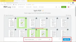 Cara memisahkan file PDF di laptop dan PC