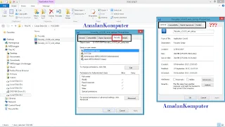 Cara menghilangkan tab Security di Properties windows 11, 10, 8