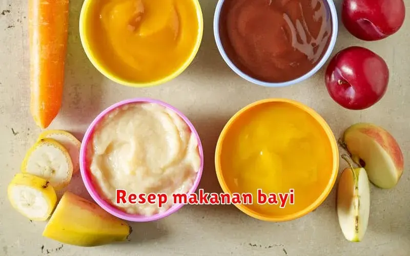 Resep Makanan Bayi Sehat dan Lezat: Panduan Lengkap untuk Ibu