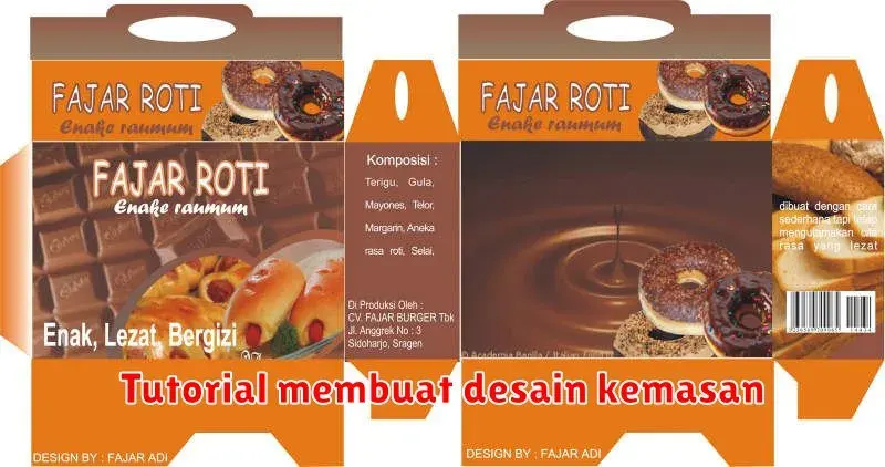 Tutorial Lengkap Membuat Desain Kemasan yang Menarik dan Profesional