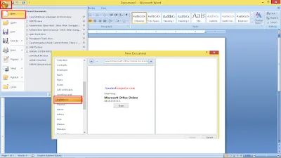 Cara membuat undangan di word 2010, 2013, 2007, 2016, 2019