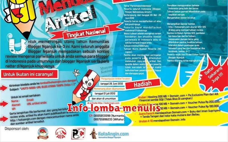 Panduan Lengkap Lomba Menulis: Cara Mendaftar, Menyusun Naskah, dan
Tips Menang