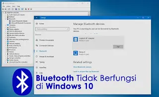 Cara Mengatasi Bluetooth Tidak Berfungsi di Windows 10
